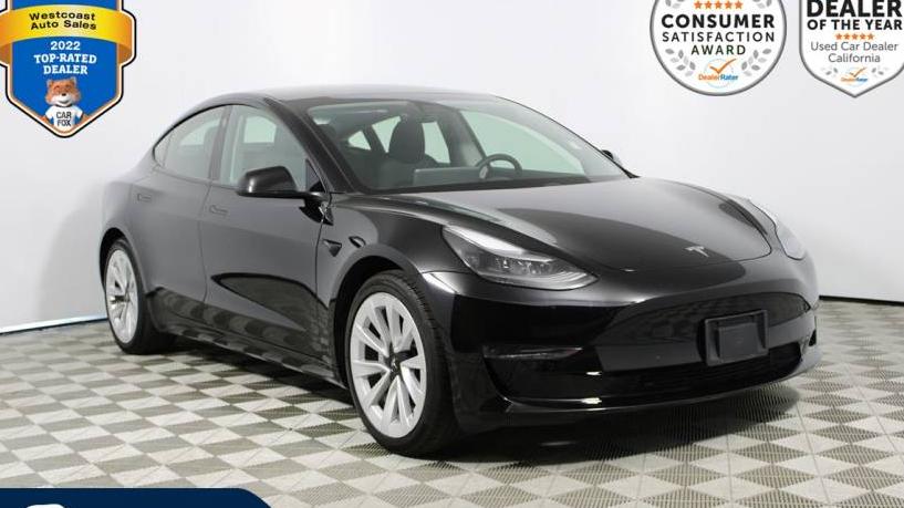 TESLA MODEL 3 2021 5YJ3E1EAXMF020818 image